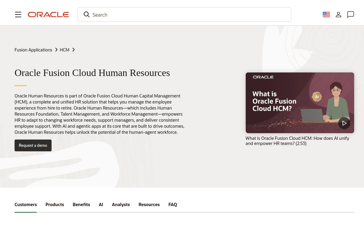 Oracle Absence Management official product page