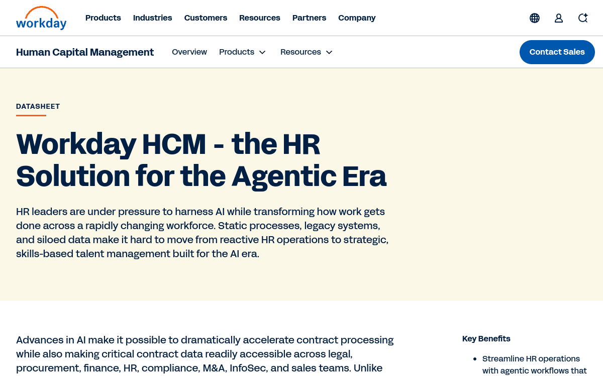 Workday Absence Management official product page
